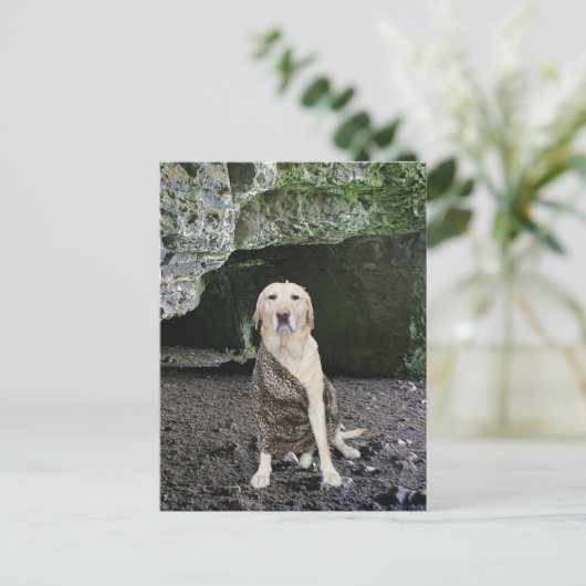 Uitnodiging tot man Cave (Staand voorkant)