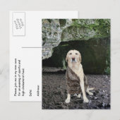 Uitnodiging tot man Cave Briefkaart (Voorkant / Achterkant)