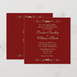 Uitnodiging tot Marcella Wedding