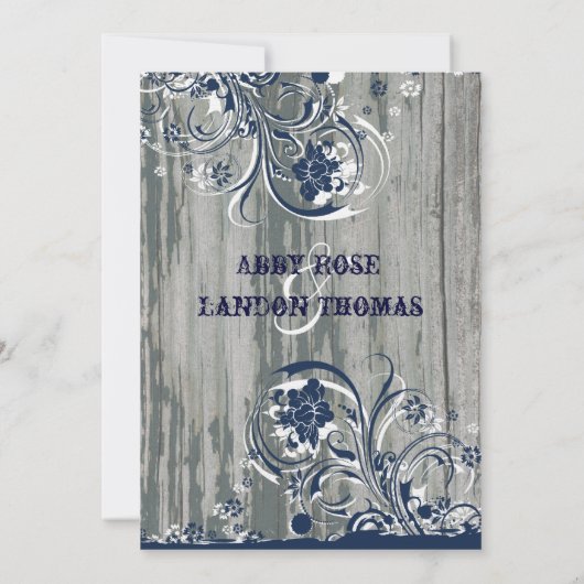 Uitnodiging tot marinescheepvaart en White Old Woo (Achterkant)