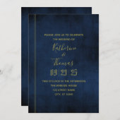 Uitnodiging tot marineslag & goudweddenschappen (Voorkant / Achterkant)