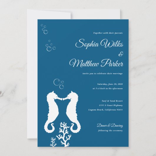 Uitnodiging tot marinesurpweddenschap (Voorkant)