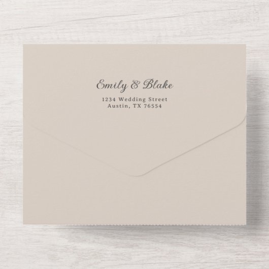 Uitnodiging tot Marseille Wedding (Achterkant)