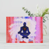 Uitnodiging tot medailles en genezing (Staand voorkant)