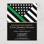 Uitnodiging tot militair Afstuderen van het Begrot (Voorkant)