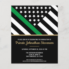 Uitnodiging tot militair Afstuderen van het Begrot