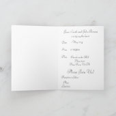 Uitnodiging tot militair huwelijk (Binnen)