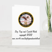 Uitnodiging tot militair huwelijk (Achterkant)