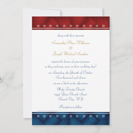 Uitnodiging tot militair huwelijk - Fotovliegerhar (Achterkant)