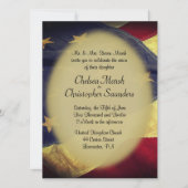 Uitnodiging tot militair huwelijk met Amerikaanse (Voorkant)