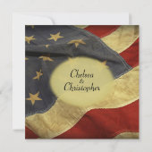 Uitnodiging tot militair huwelijk met Amerikaanse  (Achterkant)