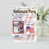 Uitnodiging tot militair ontslag (Staand voorkant)