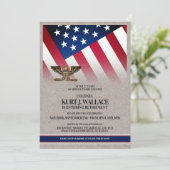 Uitnodiging tot militair oponthoud van de goudadel (Staand voorkant)