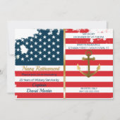 Uitnodiging tot militaire rustpartij voor zeemacht (Voorkant)