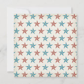 Uitnodiging tot militaire startende thuispartij (Achterkant)