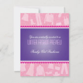 Uitnodiging tot Mode Show (Voorkant)