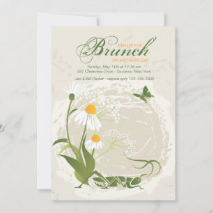 Uitnodiging tot Moederdag van Summer Flowers