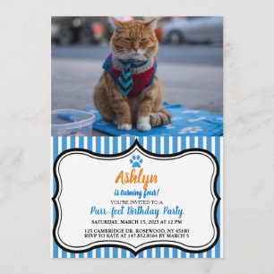 Uitnodiging tot mooie zakenkat