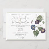 Uitnodiging tot morgen tijdens het huwelijk (Voorkant)