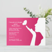 Uitnodiging tot nieuwe dag borstkanker (Staand voorkant)