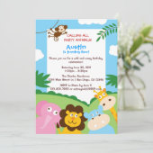 Uitnodiging tot oerwouden (Staand voorkant)