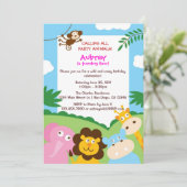 Uitnodiging tot oerwouden (Staand voorkant)