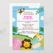 Uitnodiging tot oerwouden (Voorkant / Achterkant)