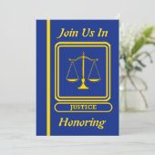 Uitnodiging tot ontheffing van rechter (Staand voorkant)