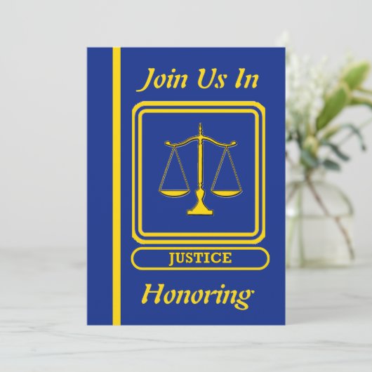 Uitnodiging tot ontheffing van rechter (Staand voorkant)