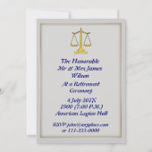 Uitnodiging tot ontheffing van rechter (Achterkant)