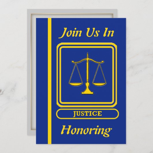 Uitnodiging tot ontheffing van rechter (Voorkant / Achterkant)