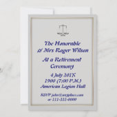 Uitnodiging tot ontheffing van rechter (Achterkant)