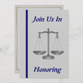 Uitnodiging tot ontheffing van rechter (Voorkant / Achterkant)