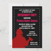 Uitnodiging tot ontslag als brandweerman/brandweer (Voorkant)