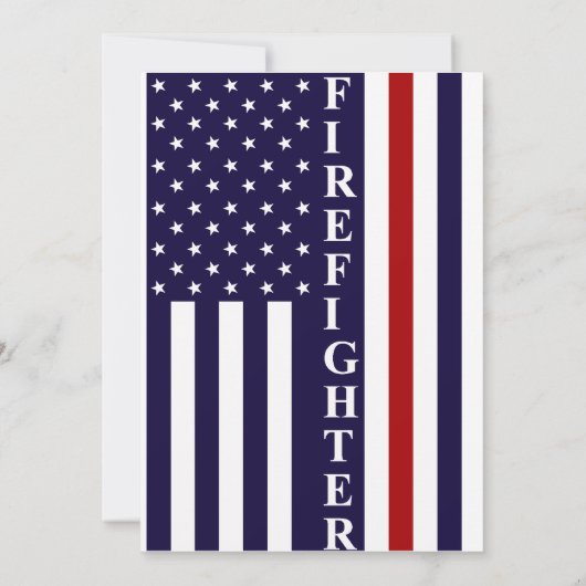 Uitnodiging tot ontslag als brandweerman/brandweer (Achterkant)