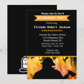 Uitnodiging tot ontslag als brandweerman/brandweer (Voorkant / Achterkant)