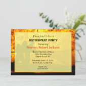 Uitnodiging tot ontslag als brandweerman/brandweer (Staand voorkant)