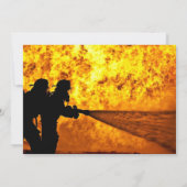 Uitnodiging tot ontslag als brandweerman/brandweer (Achterkant)