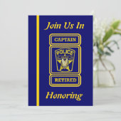 Uitnodiging tot ontslag van de kapitein-politie (Staand voorkant)