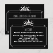 Uitnodiging tot ontvangst van theaterkaartjes (Voorkant / Achterkant)