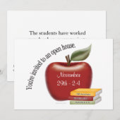 Uitnodiging tot opening van school (Voorkant / Achterkant)