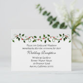 Uitnodiging tot oproeping voor de ontvangst van va (Staand voorkant)