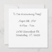 Uitnodiging tot opwarming van de aarde (Achterkant)