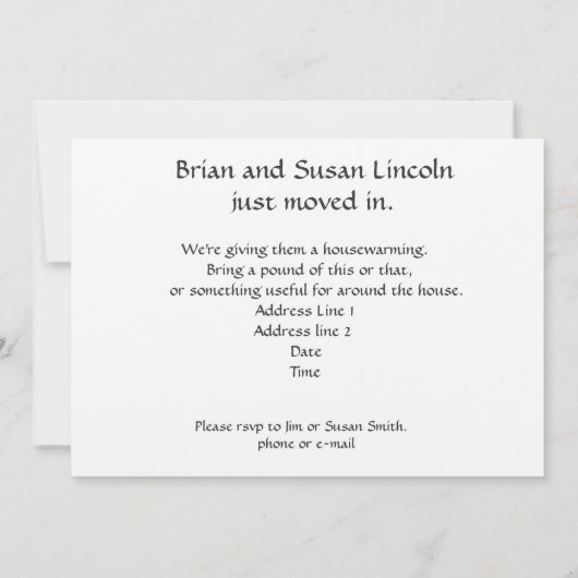 Uitnodiging tot opwarming van de aarde (Achterkant)