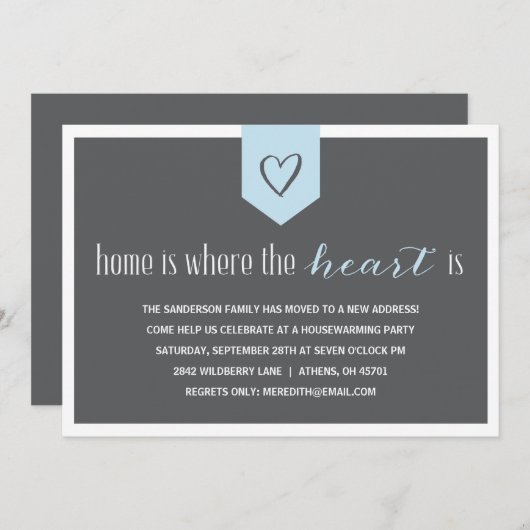 Uitnodiging tot opwarming van de aarde (Voorkant / Achterkant)