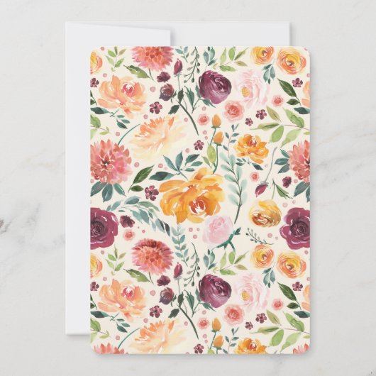 Uitnodiging tot opwarming van de aarde, herfst roe (Achterkant)