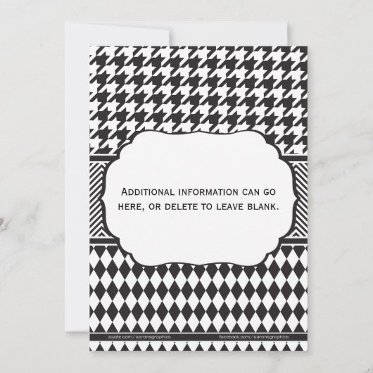 Uitnodiging tot overweging Piano (Achterkant)