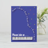 Uitnodiging tot overweging Piano (Staand voorkant)