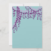 Uitnodiging tot Paarse en Blauwgroen weddenschappe (Achterkant)