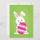 Uitnodiging tot paasbroodrooster Ecug Hunt Easter  (Achterkant)